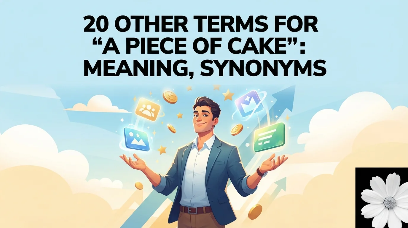 20 Other Terms For “A Piece Of Cake”: Meaning, Synonyms