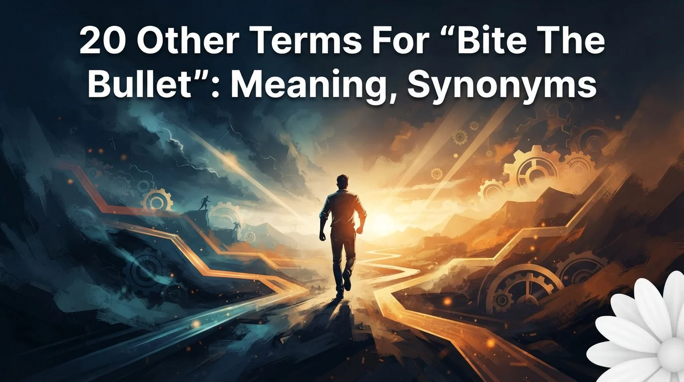 20 Other Terms For “Bite The Bullet”: Meaning, Synonyms