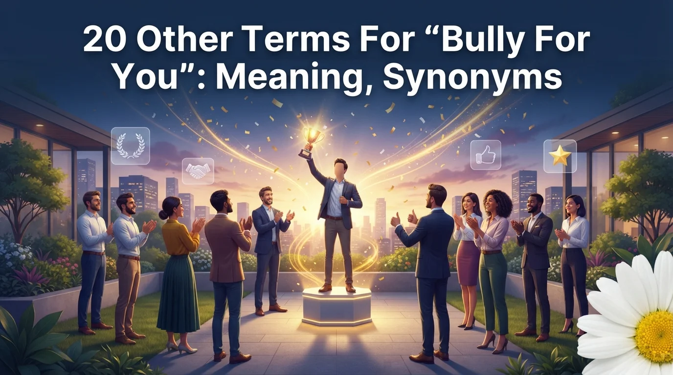 20 Other Terms For “Bully For You”: Meaning, Synonyms