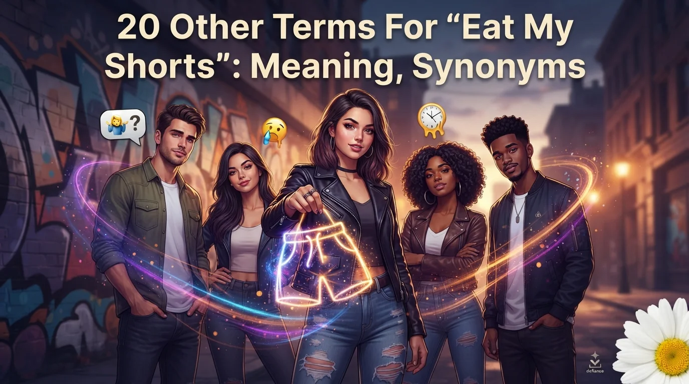 20 Other Terms For “Eat My Shorts”: Meaning, Synonyms