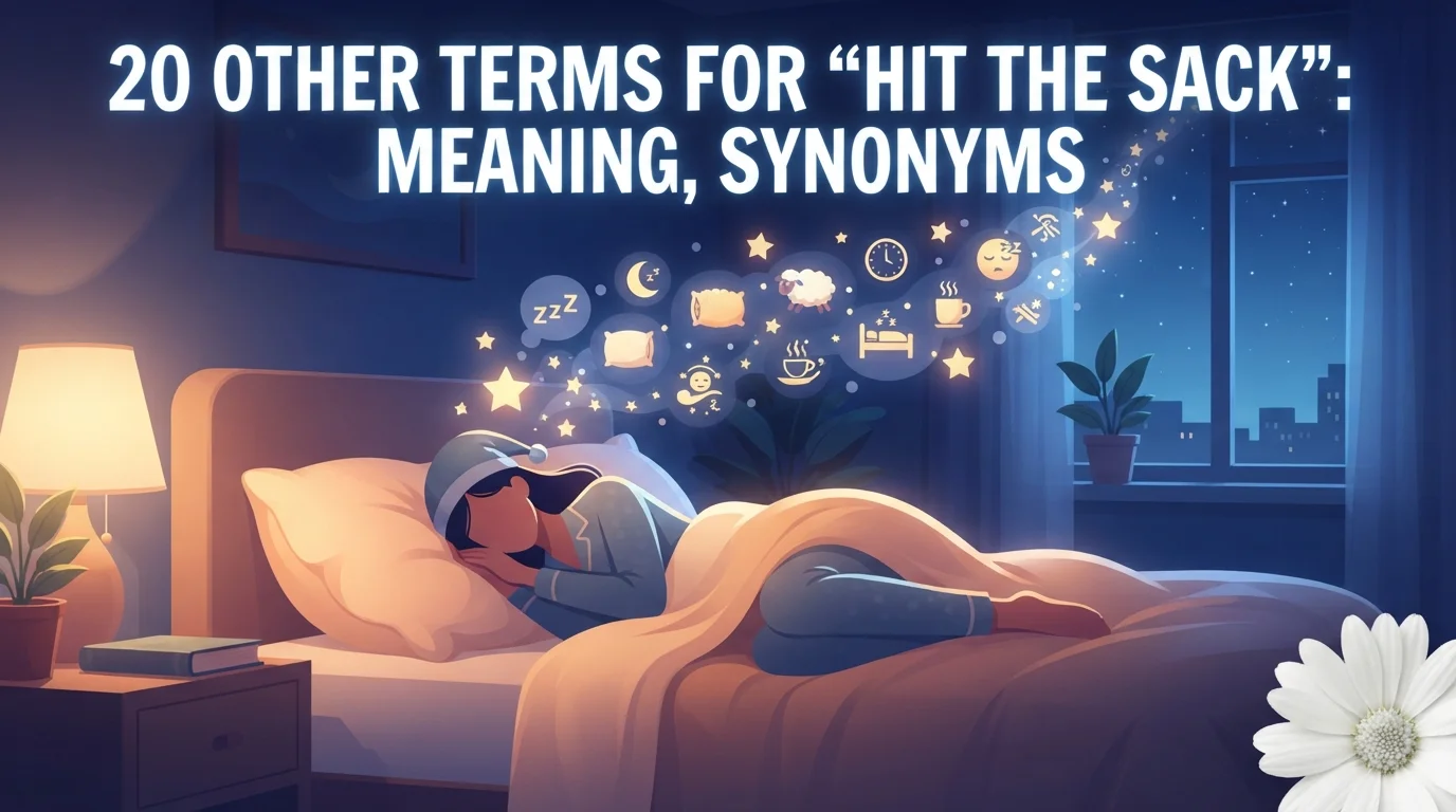 20 Other Terms For “Hit the Sack”: Meaning, Synonyms