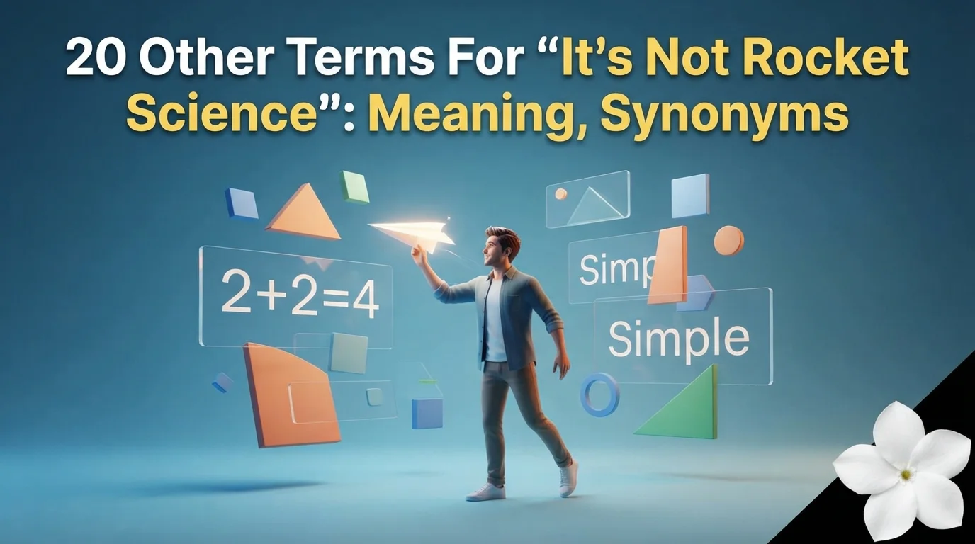 20 Other Terms For “It’s Not Rocket Science”: Meaning, Synonyms