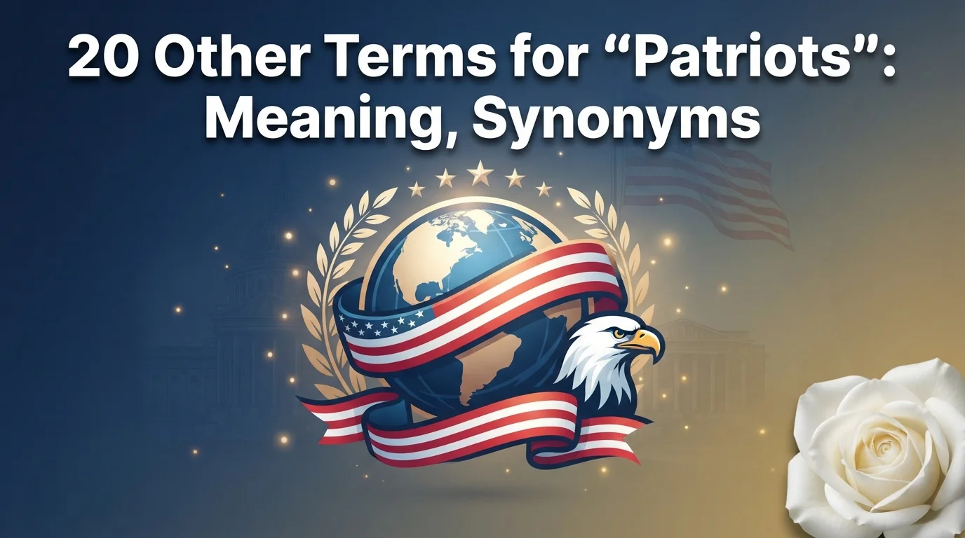 20 Other Terms for “Patriots”: Meaning, Synonyms