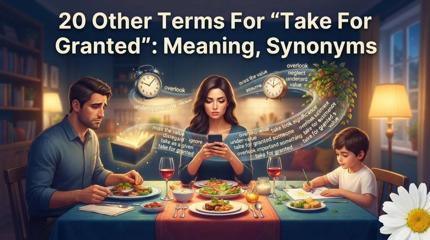 20 Other Terms For “Take For Granted”: Meaning, Synonyms