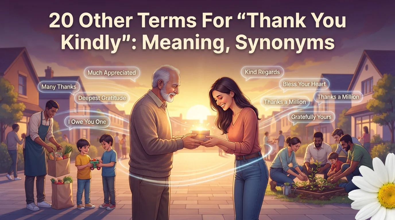 20 Other Terms For “Thank You Kindly”: Meaning, Synonyms