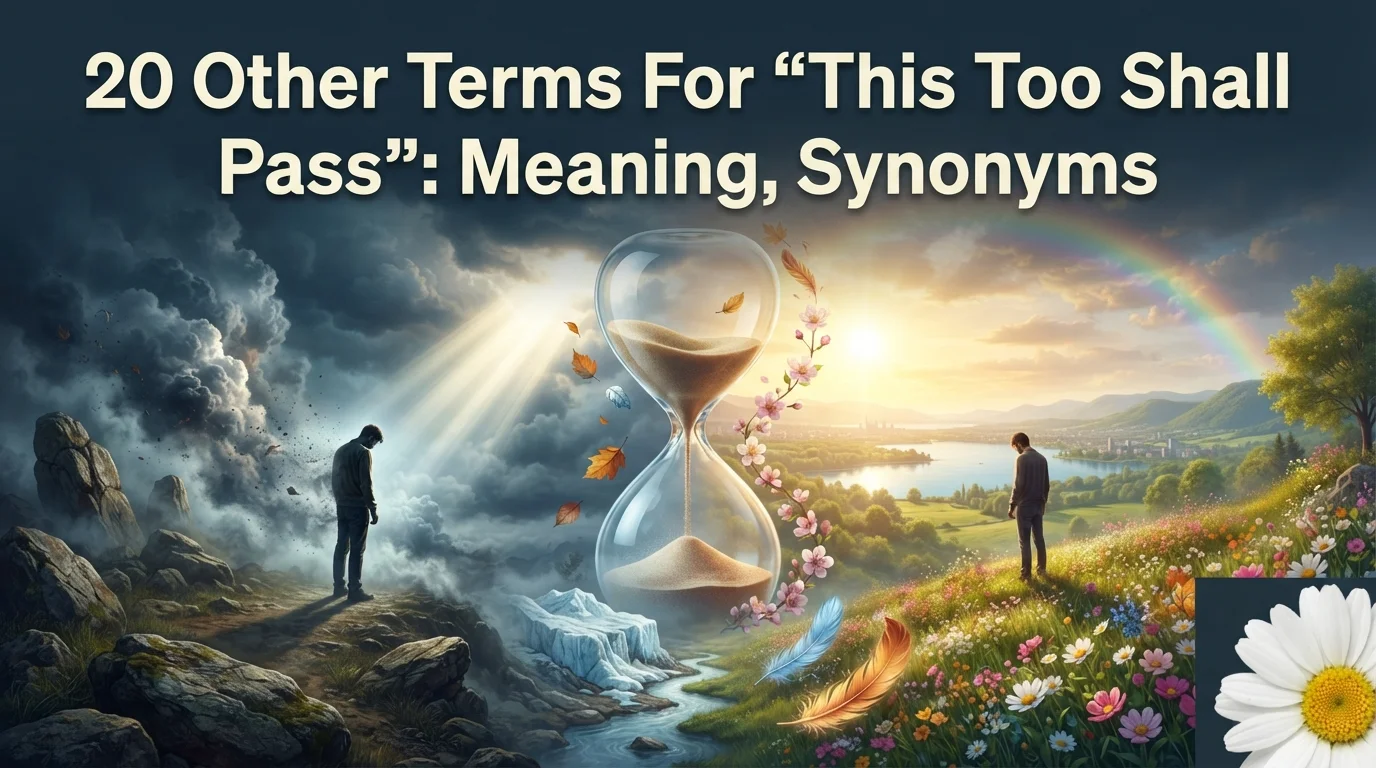20 Other Terms For “This Too Shall Pass”: Meaning, Synonyms