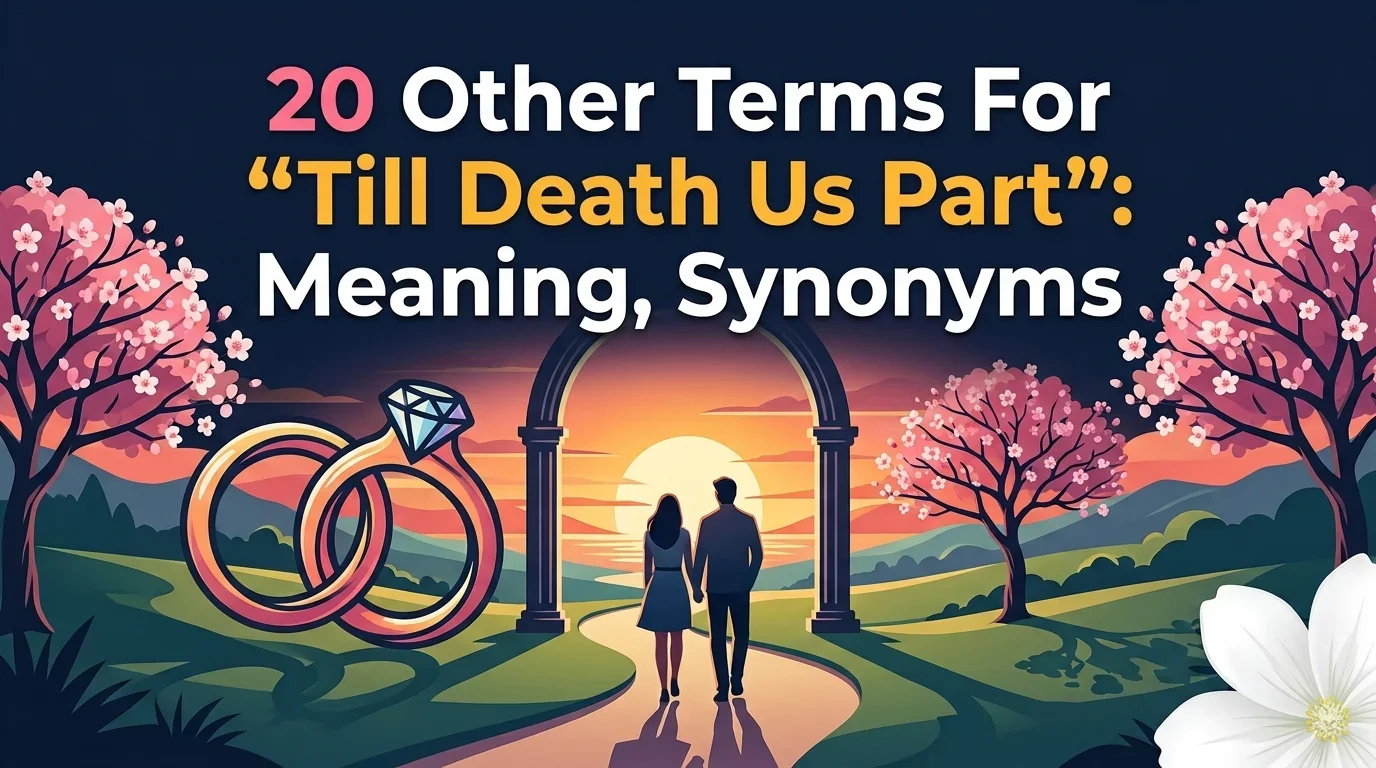 20 Other Terms For “Till Death Us Part”: Meaning, Synonyms