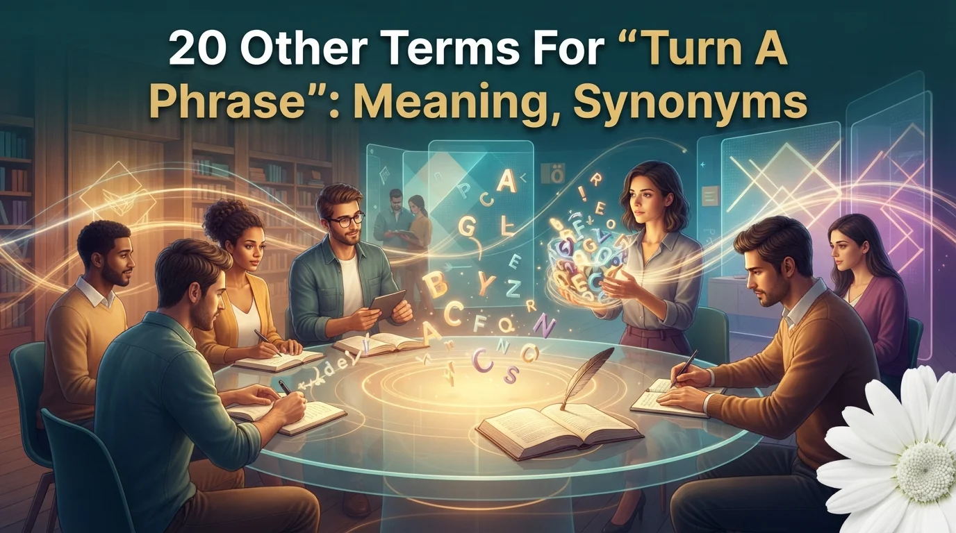 20 Other Terms For “Turn A Phrase”: Meaning, Synonyms