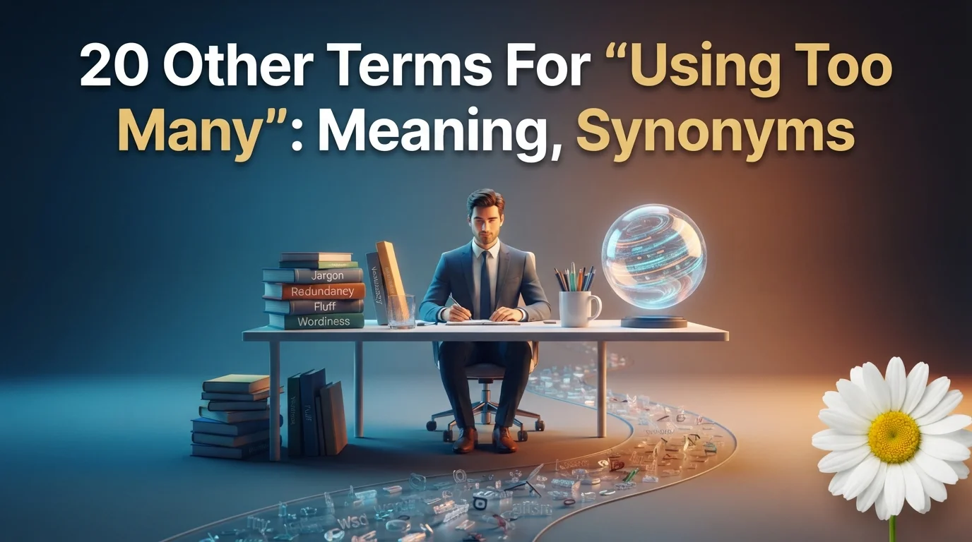 20 Other Terms For “Using Too Many”: Meaning, Synonyms
