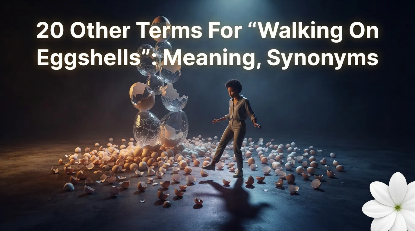 20 Other Terms For “Walking On Eggshells”: Meaning, Synonyms